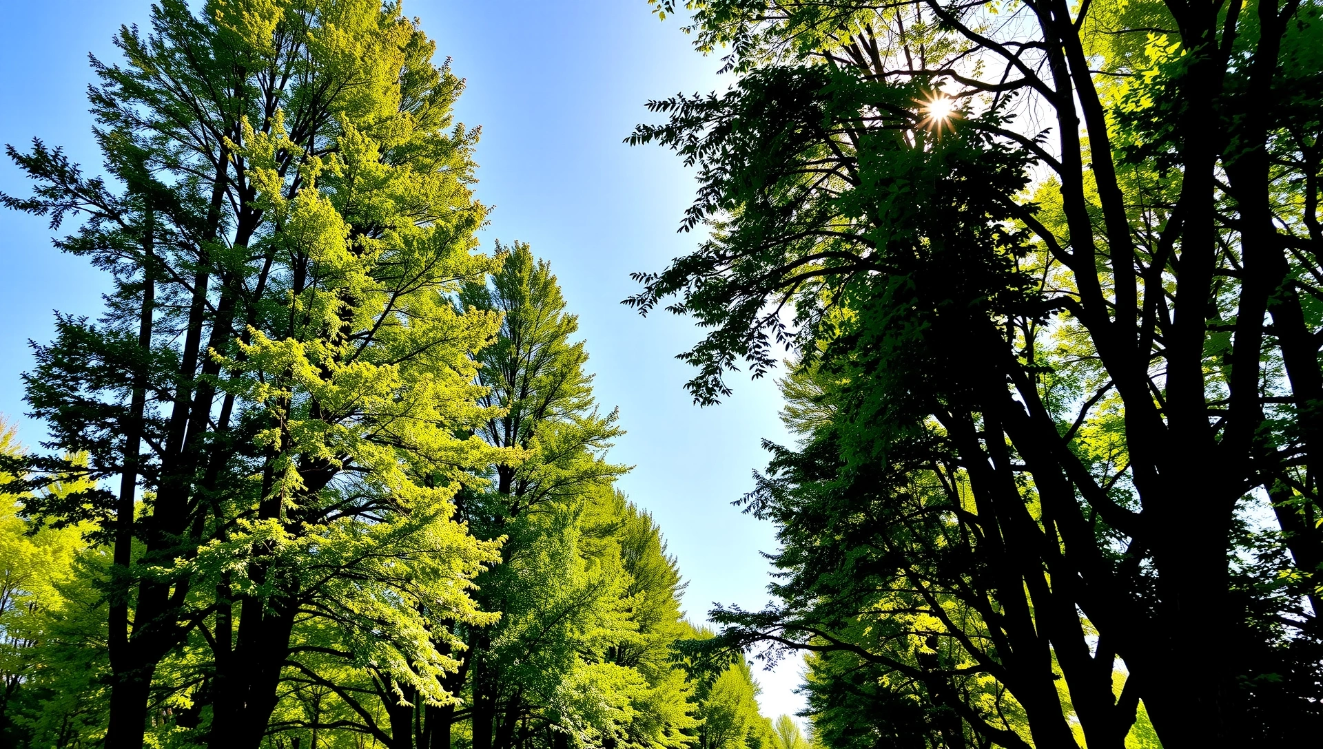 Paysage naturel luxuriant symbolisant la santé et le bien-être